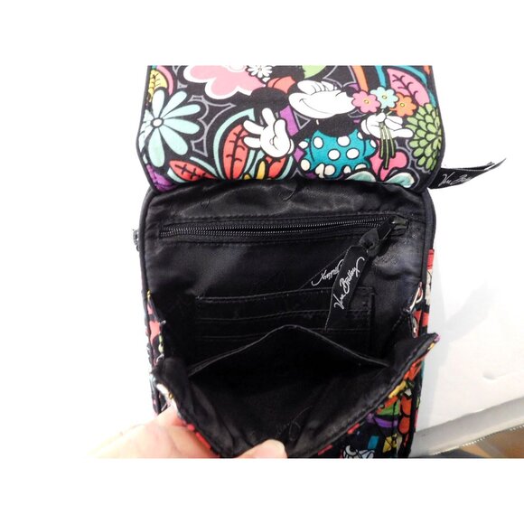 Vera Bradley Disney Mickey Mouse Magical Blooms Crossbody Purse Bag Adj Strap - Picture 4 of 7